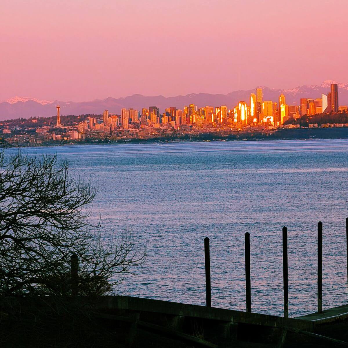 Seattle from Manchester